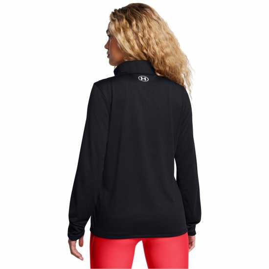 Under Armour Armour Tech Full Zip Tracksuit Top Womens Черно 