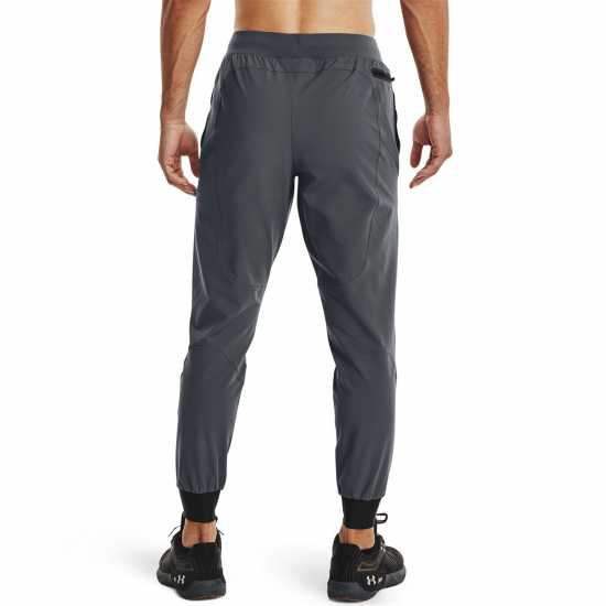 Under Armour Armour Ua Unstoppable Joggers Tracksuit Bottom Mens Сиво Мъжки долнища за бягане