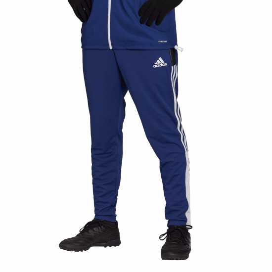 Adidas Мъжки Анцуг Tiro Primeblue Warm Tracksuit Bottoms Mens Waterproof Trouser  Футболни тренировъчни долнища