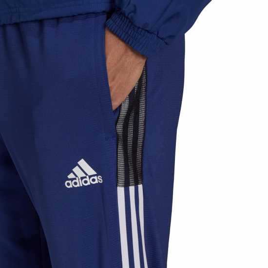 Adidas Мъжки Анцуг Tiro Primeblue Warm Tracksuit Bottoms Mens Waterproof Trouser  Футболни тренировъчни долнища