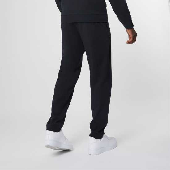 Lonsdale Мъжко Спортно Долнище Lightweight Joggers Mens Черно Мъжко облекло за едри хора