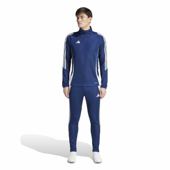 Adidas Мъжки Анцуг Tiro 24 Training Tracksuit Bottoms Mens Отбор Нви/Бял Мъжки долнища за бягане