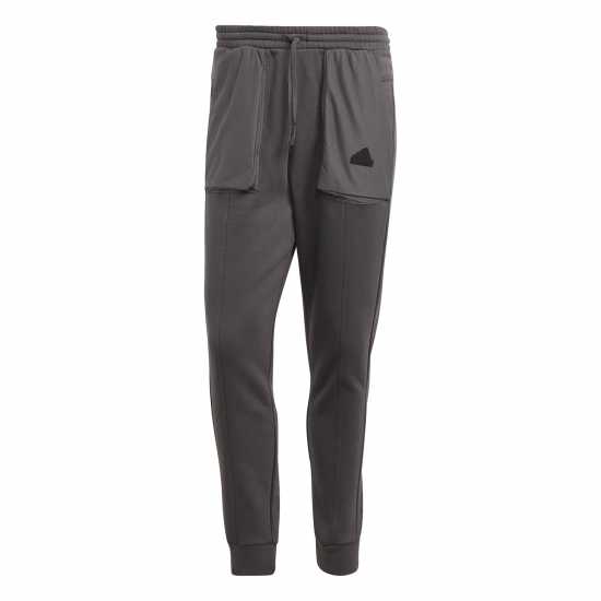 Adidas Мъжко Долнище City Escape Pants Mens Сиво шест Мъжко облекло за едри хора