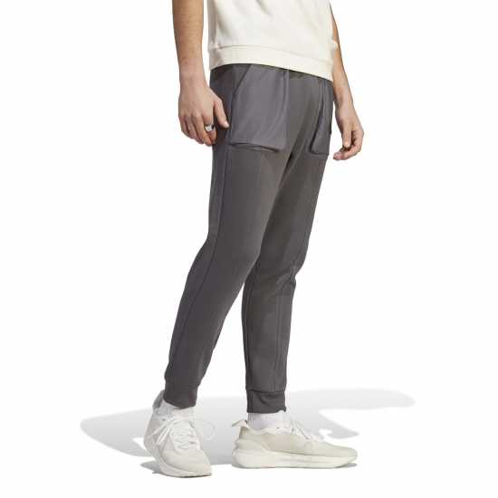 Adidas Мъжко Долнище City Escape Pants Mens Сиво шест Мъжко облекло за едри хора