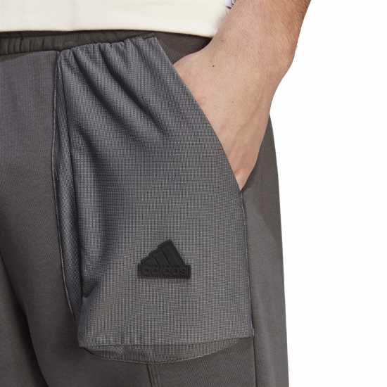 Adidas Мъжко Долнище City Escape Pants Mens Сиво шест Мъжко облекло за едри хора