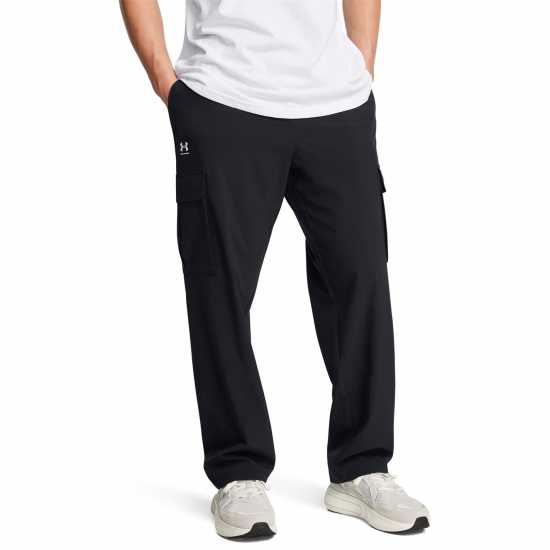 Under Armour Armour Ua Vibe Woven Cargo Pants Tracksuit Bottom Mens Черно 