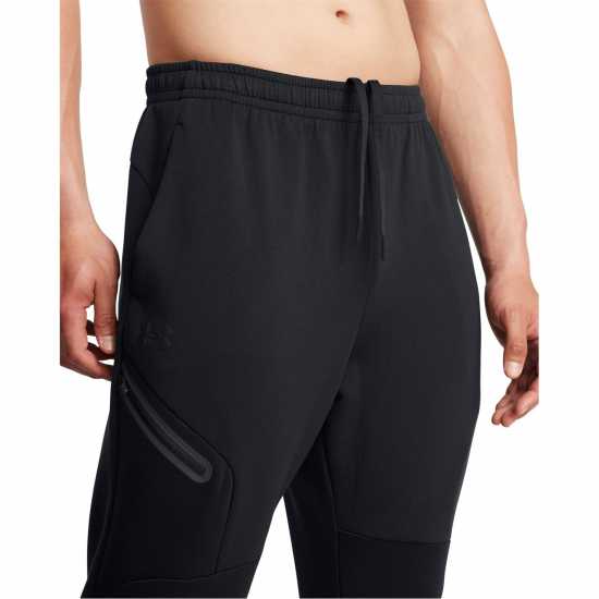 Under Armour Мъжко Спортно Долнище Armour Ua Unstoppable Flc Jgr Eu Joggers Mens Черно 