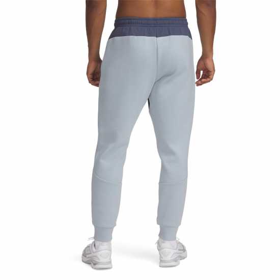 Under Armour Мъжко Спортно Долнище Armour Ua Unstoppable Flc Jgr Eu Joggers Mens Сиво/Синьо/Черно 