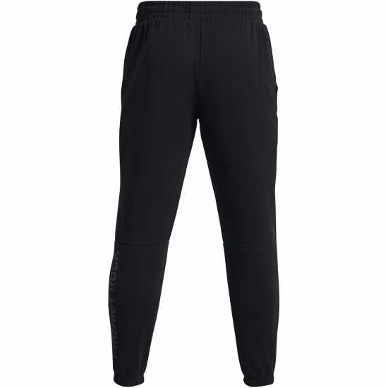 Under Armour Мъжко Спортно Долнище Project Rock Heavyweight Jogging Bottoms Mens Черно Мъжки долнища за бягане