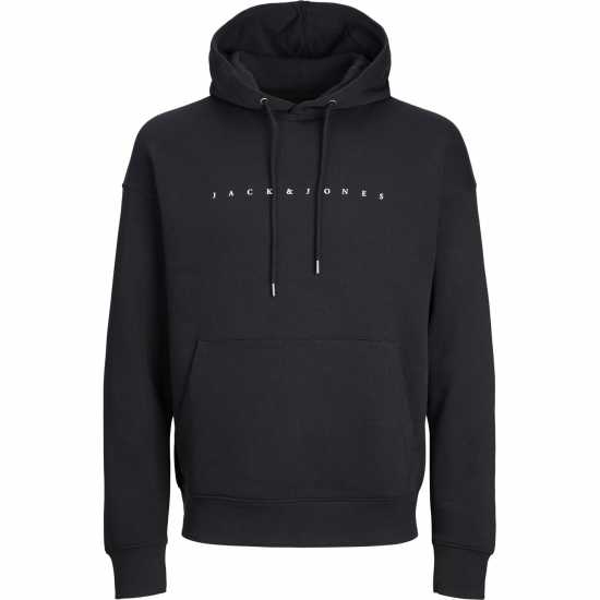 Jack And Jones Star Sweat Hoodie Mens Plus Size Черно 