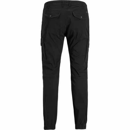 Jack And Jones Мъжки Панталони Flake Cargo Trouser Mens Plus Size Черно 