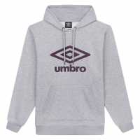 Umbro Cr Oh Hood Sn99 Сив меланж/Лилаво 