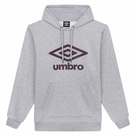 Umbro Cr Oh Hood Sn99 Сив меланж/Лилаво 