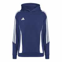 Adidas Tiro 24 Sweat Hoodie Juniors морско синьо 2/бяло 