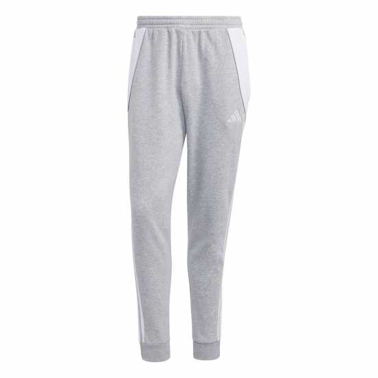 Adidas Мъжки Анцуг Tiro 24 Tracksuit Bottoms Mens сиво меланж/бяло 