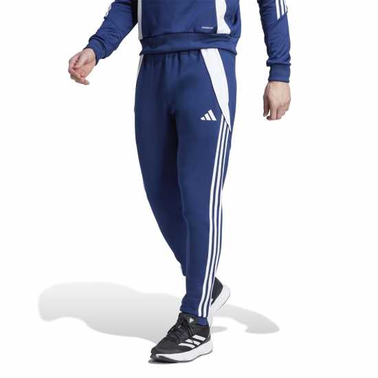 Adidas Мъжки Анцуг Tiro 24 Tracksuit Bottoms Mens Отбор Нви/Бял 