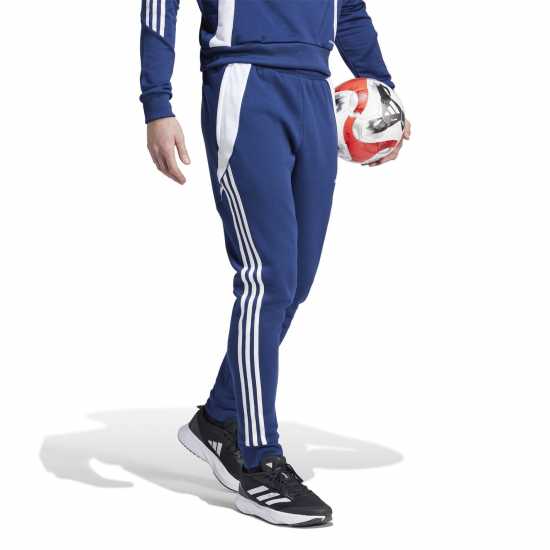 Adidas Мъжки Анцуг Tiro 24 Tracksuit Bottoms Mens Отбор Нви/Бял 