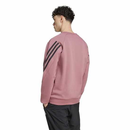 Adidas Мъжка Блуза Обло Деколте Future Icons 3-Stripes Crew Sweatshirt Mens  