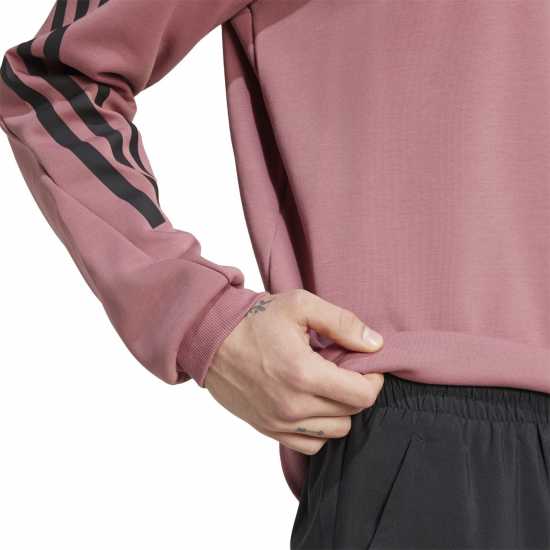 Adidas Мъжка Блуза Обло Деколте Future Icons 3-Stripes Crew Sweatshirt Mens  