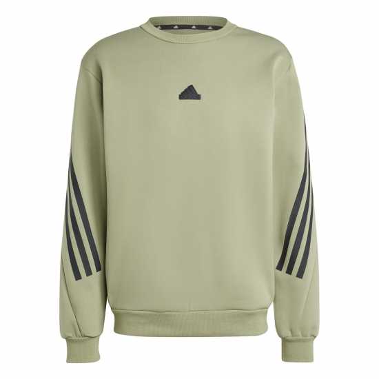 Adidas Мъжка Блуза Обло Деколте Future Icons 3-Stripes Crew Sweatshirt Mens  Мъжки горнища на анцуг