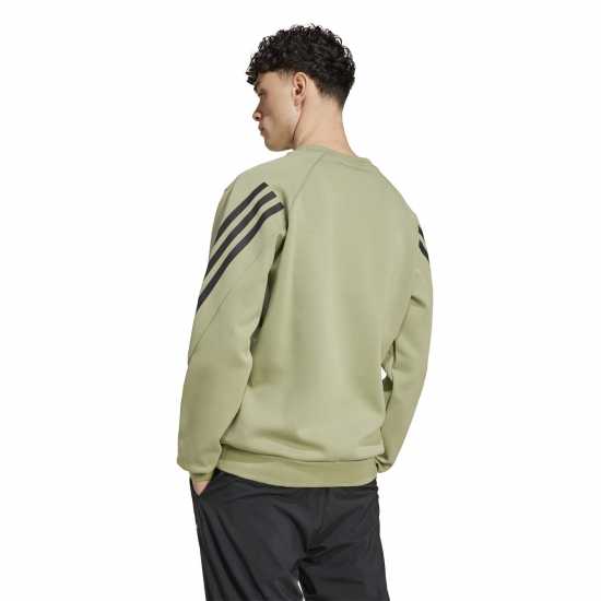 Adidas Мъжка Блуза Обло Деколте Future Icons 3-Stripes Crew Sweatshirt Mens  Мъжки горнища на анцуг