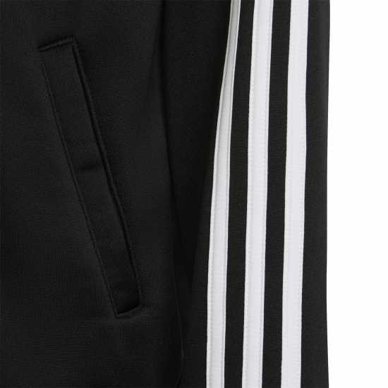 Adidas Train Essentials Aeroready 3-Stripes Regular-Fit Full-Zip Hoodie Черно/Бяло 