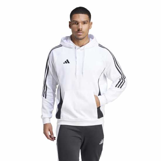 Adidas Tiro Sweat Hoodie Mens бяло/черно 