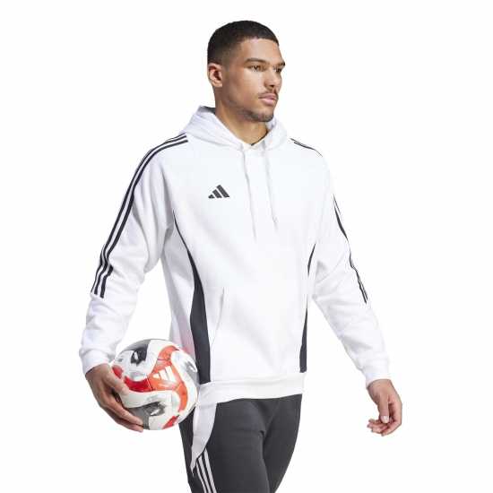 Adidas Tiro Sweat Hoodie Mens бяло/черно 