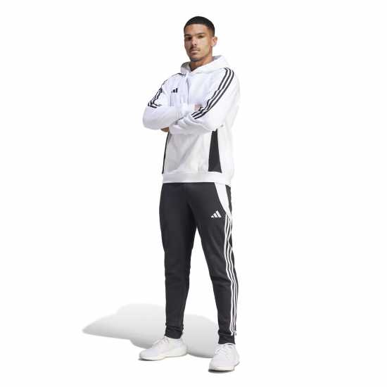 Adidas Tiro Sweat Hoodie Mens бяло/черно 