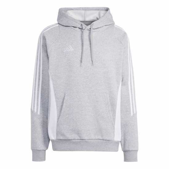 Adidas Tiro Sweat Hoodie Mens Сиво/Бяло 