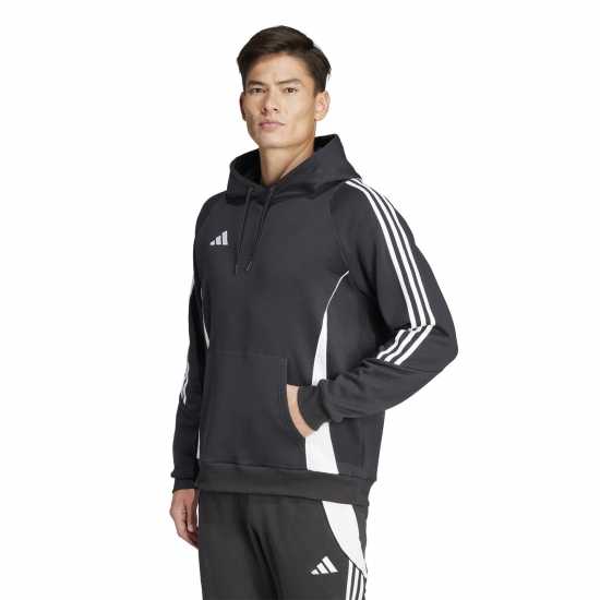 Adidas Tiro Sweat Hoodie Mens Черно/Бяло 