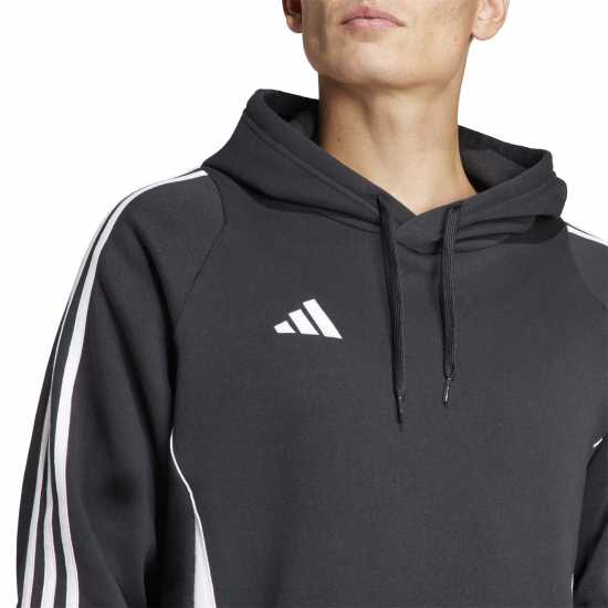 Adidas Tiro Sweat Hoodie Mens Черно/Бяло 