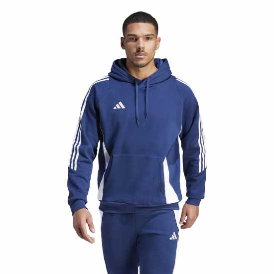 Adidas Tiro Sweat Hoodie Mens Отбор Нави Син 