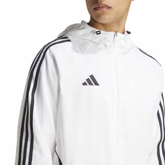 Adidas Tiro 24 Windbreaker Mens бяло/черно 