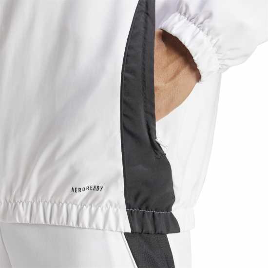 Adidas Tiro 24 Windbreaker Mens бяло/черно 