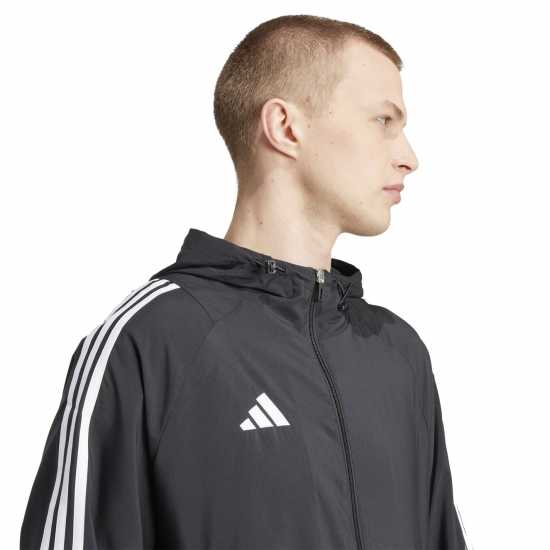 Adidas Tiro 24 Windbreaker Mens Черно/Бяло 