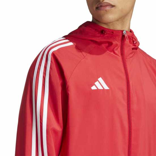 Adidas Tiro 24 Windbreaker Mens Силач Червено/Бяло 