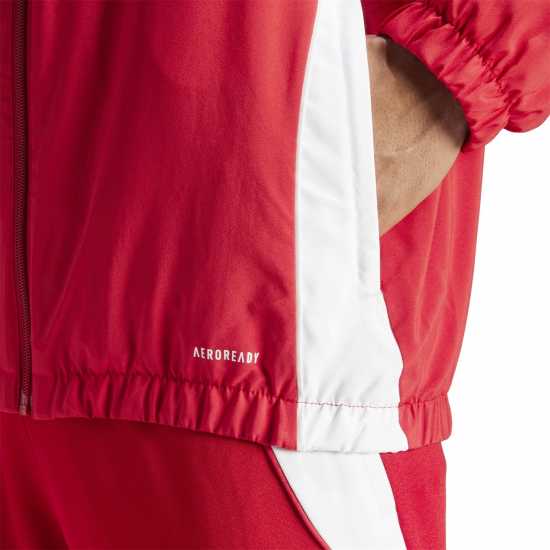 Adidas Tiro 24 Windbreaker Mens Силач Червено/Бяло 