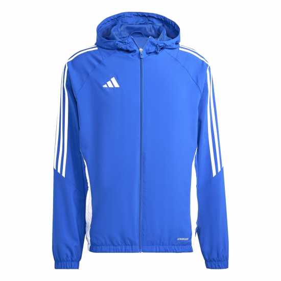 Adidas Tiro 24 Windbreaker Mens Кралско синьо / бяло 