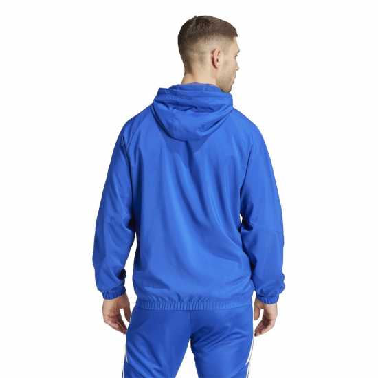 Adidas Tiro 24 Windbreaker Mens Кралско синьо / бяло 