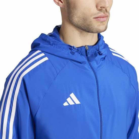 Adidas Tiro 24 Windbreaker Mens Кралско синьо / бяло 