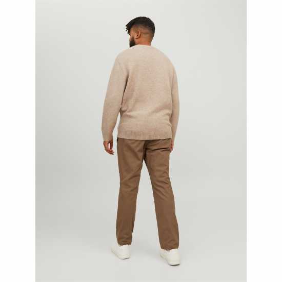 Jack And Jones Мъжки Панталони Dave Chino Trouser Mens Plus Size Водолаз Мъжки панталони чино