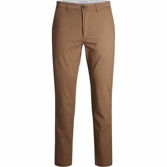 Jack And Jones Мъжки Панталони Dave Chino Trouser Mens Plus Size Водолаз Мъжки панталони чино