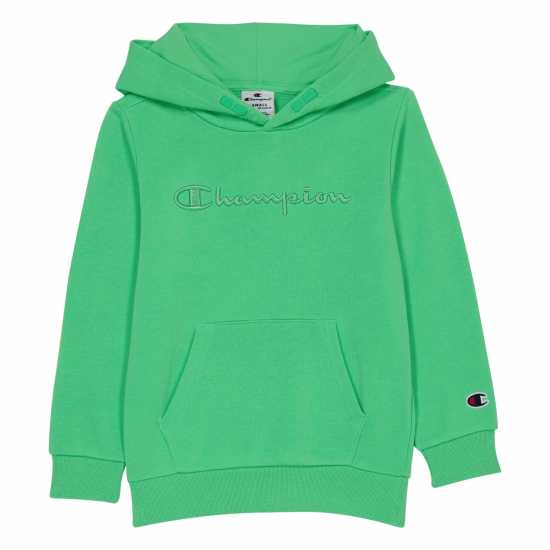 Champion B Hooded Sw Ch99 Green Детски горнища и пуловери