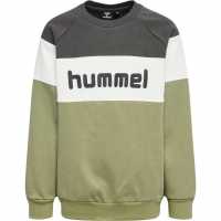 Hummel Claes Sweat Jn41 Green Детски горнища и пуловери