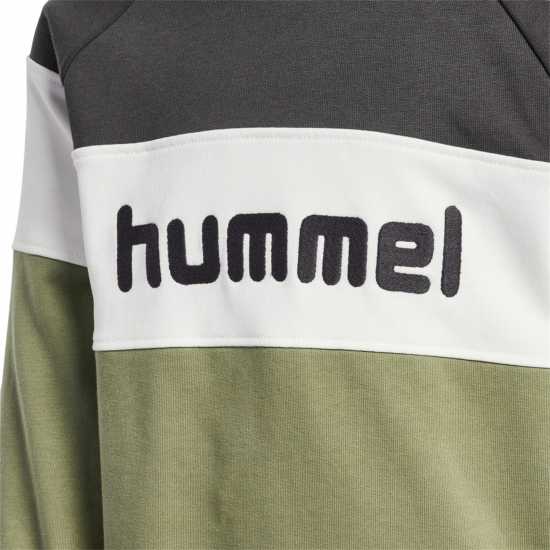 Hummel Claes Sweat Jn41 Green Детски горнища и пуловери