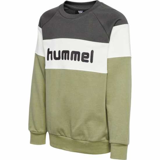 Hummel Claes Sweat Jn41 Green Детски горнища и пуловери