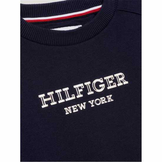 Tommy Hilfiger Foil Crew Neck Sweater Junior