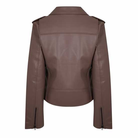 Biba Мотоциклетно Яке Изкуствена Кожа Pu Biker Jacket  