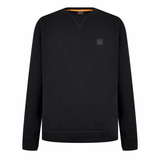 Hugo Boss Boss Westart Crew Sweatshirt Черно 001 Mens Big and Tall